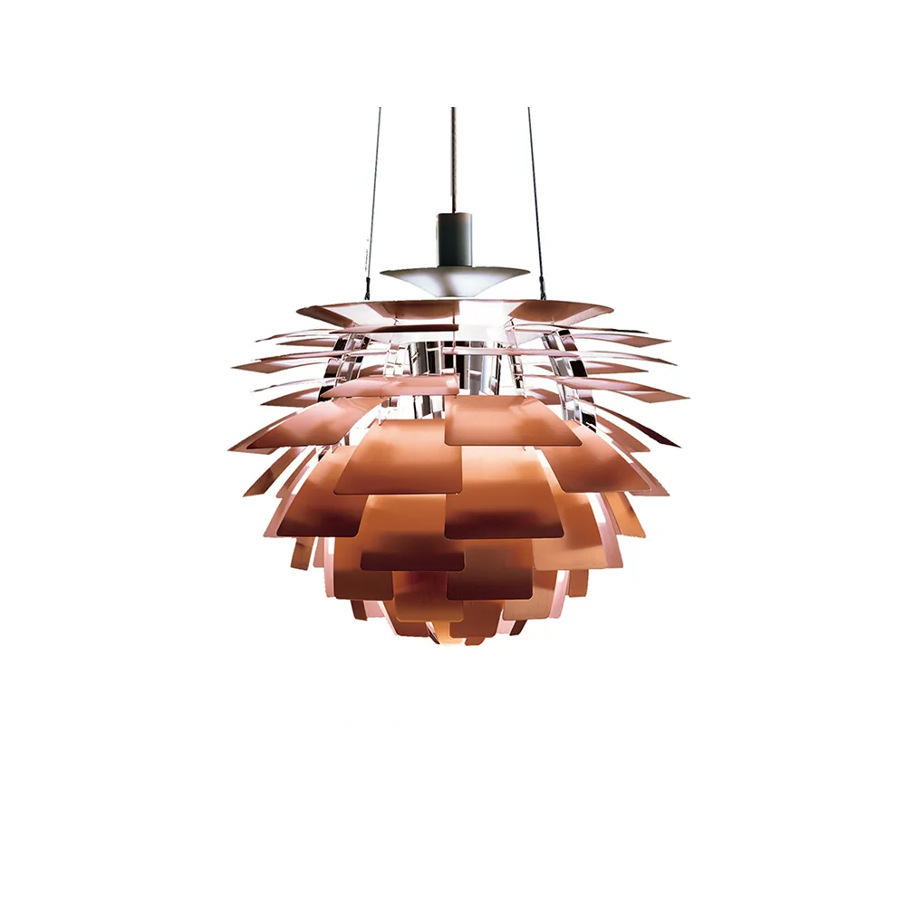 PH Artichoke hanglamp LED, Koper, Ø48 cm Louis Poulsen