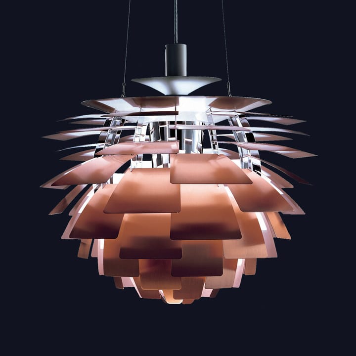PH Artichoke hanglamp LED, Koper, Ø48 cm Louis Poulsen