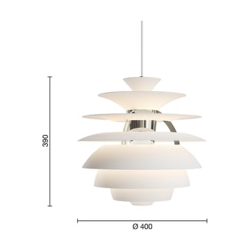 PH Snowball hanglamp - Soft white-brass - Louis Poulsen