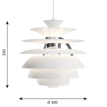 PH Snowball hanglamp - Wit - Louis Poulsen
