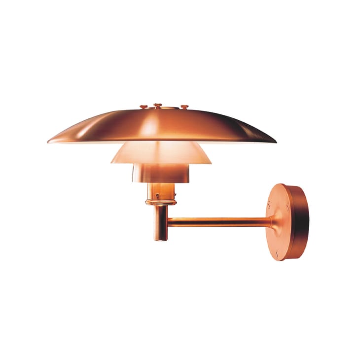 PH wandlamp - Brushed copper - Louis Poulsen