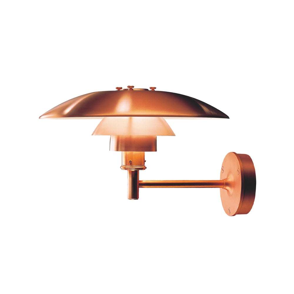 Louis Poulsen PH wandlamp Brushed copper