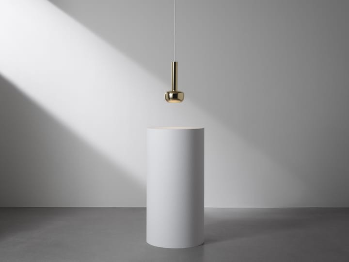 VL 56 hanglamp, Gepolijst messing Louis Poulsen