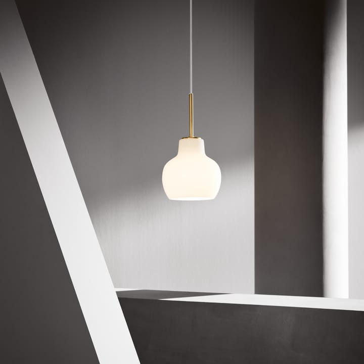 VL Ring Crown 1 hanglamp, Messing-opaalglas Louis Poulsen