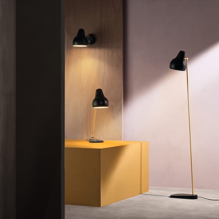 VL38 vloerlamp, Zwart Louis Poulsen