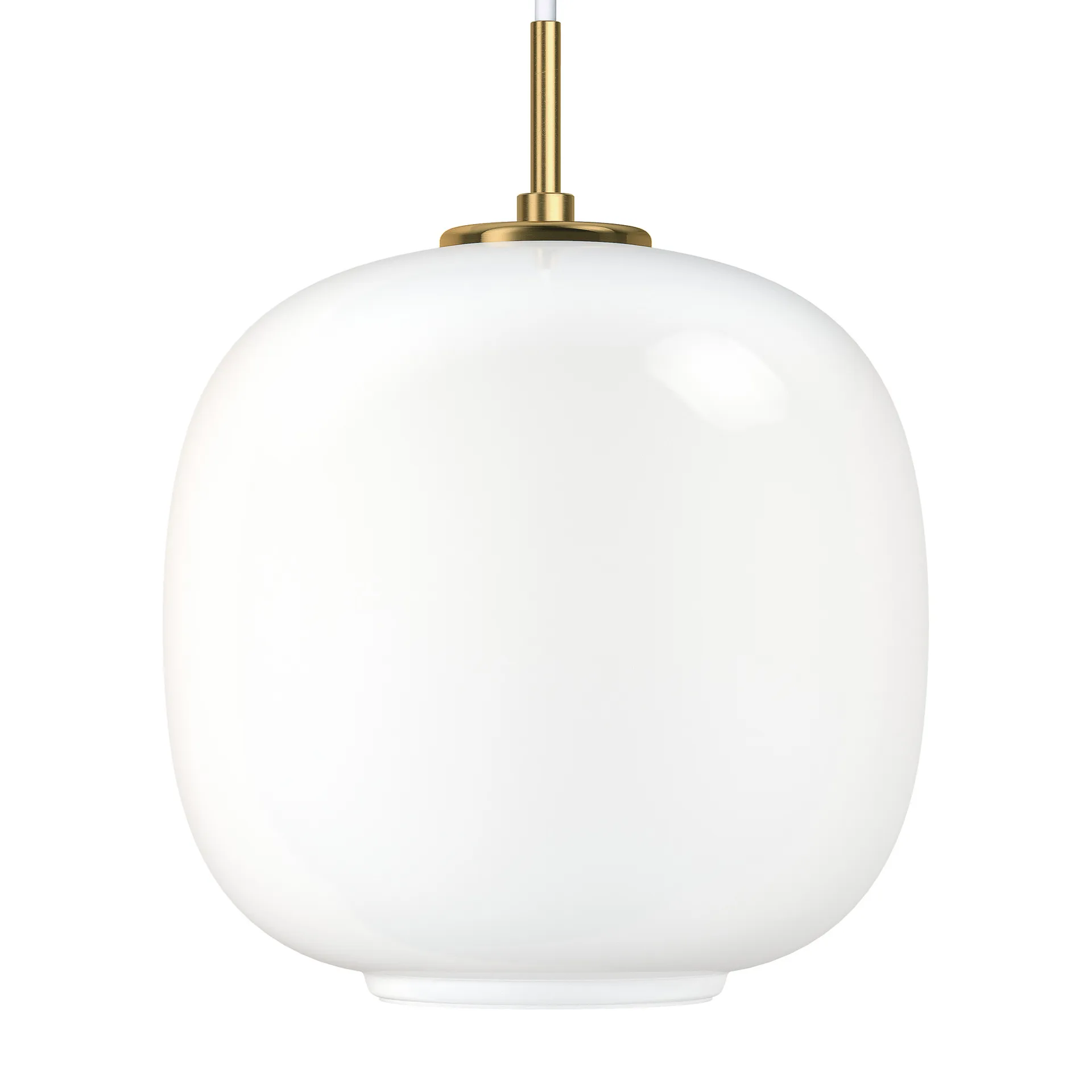 VL45 Radiohus hanglamp Ø25 cm, Brass-white opal glass Louis Poulsen