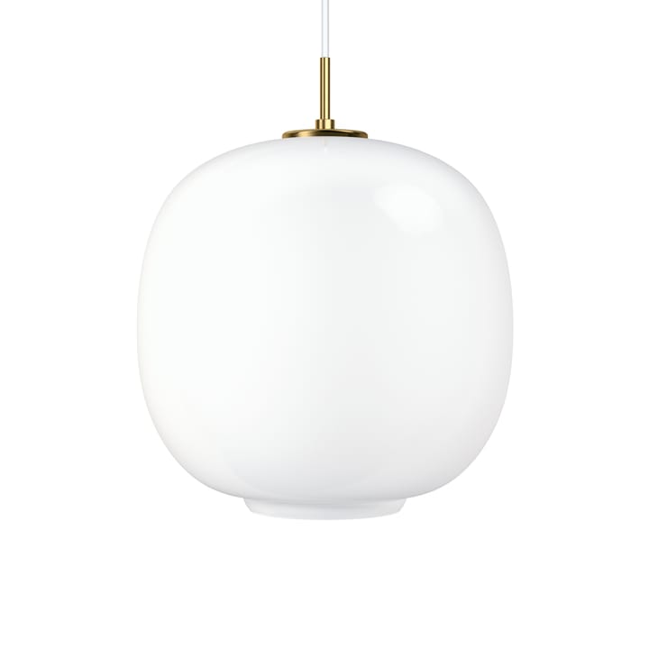 VL45 Radiohus LED hanglamp groot - Brass-white opal glass - Louis Poulsen