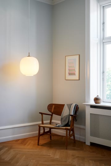VL45 Radiohuspendant lamp Ø37 cm - Brass-white opal glass - Louis Poulsen