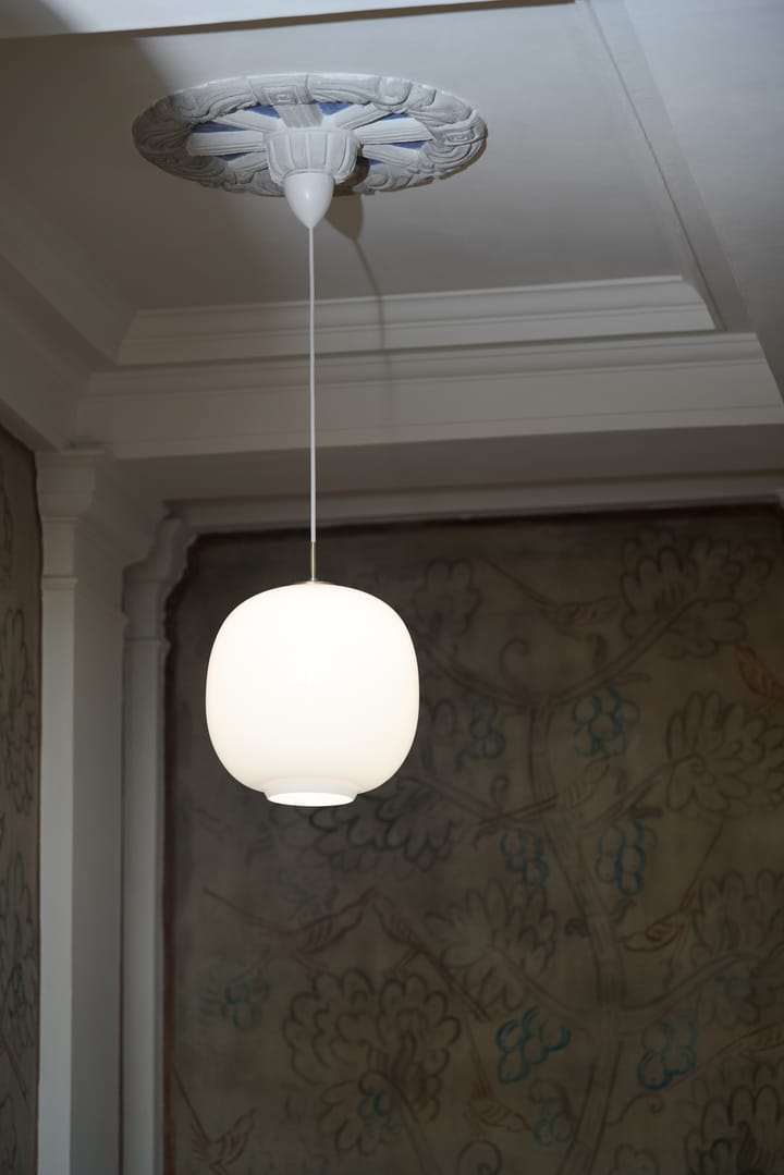 VL45 Radiohuspendant lamp Ø37 cm, Brass-white opal glass Louis Poulsen