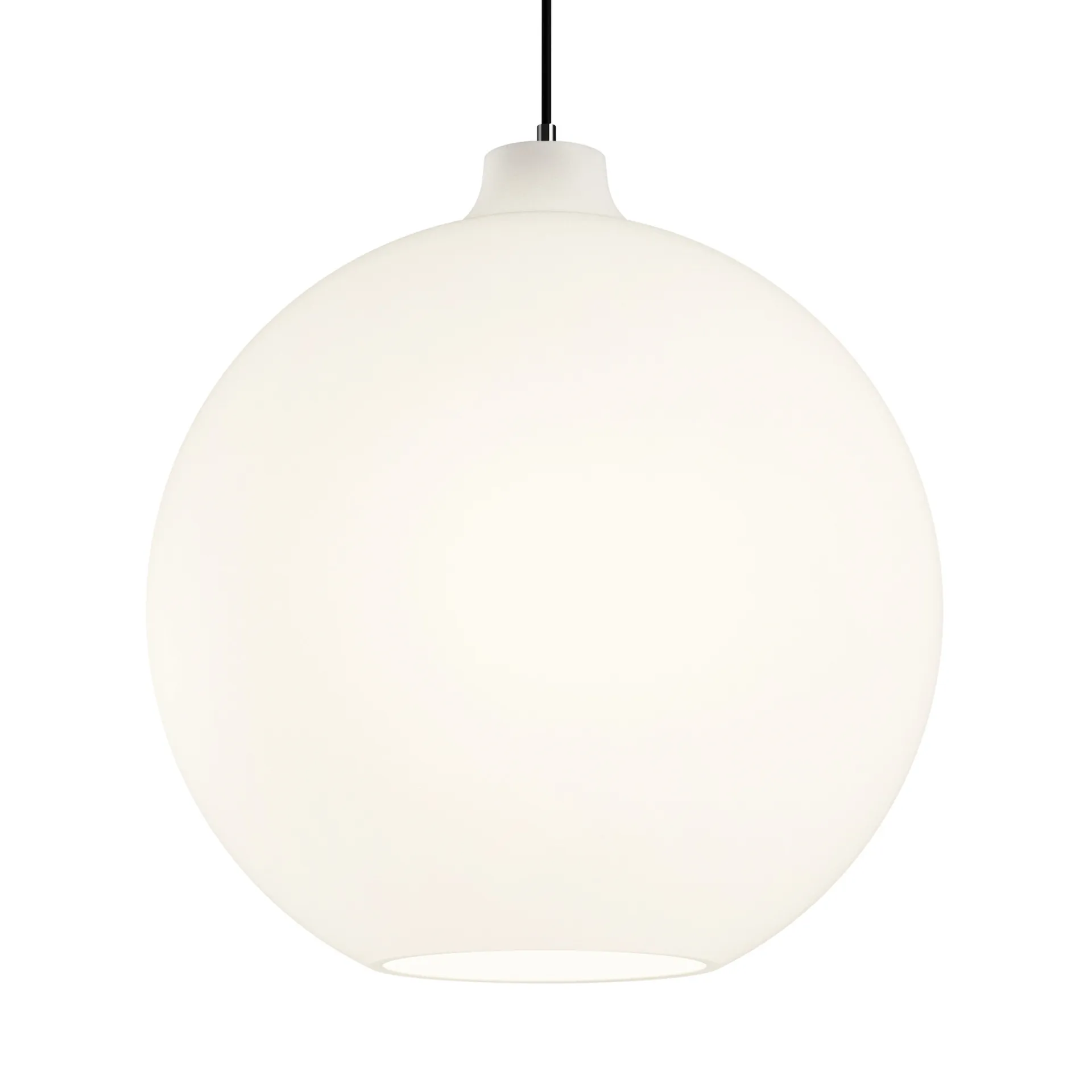 Wohlert hanglamp Ø35 cm, Wit opaalglas Louis Poulsen