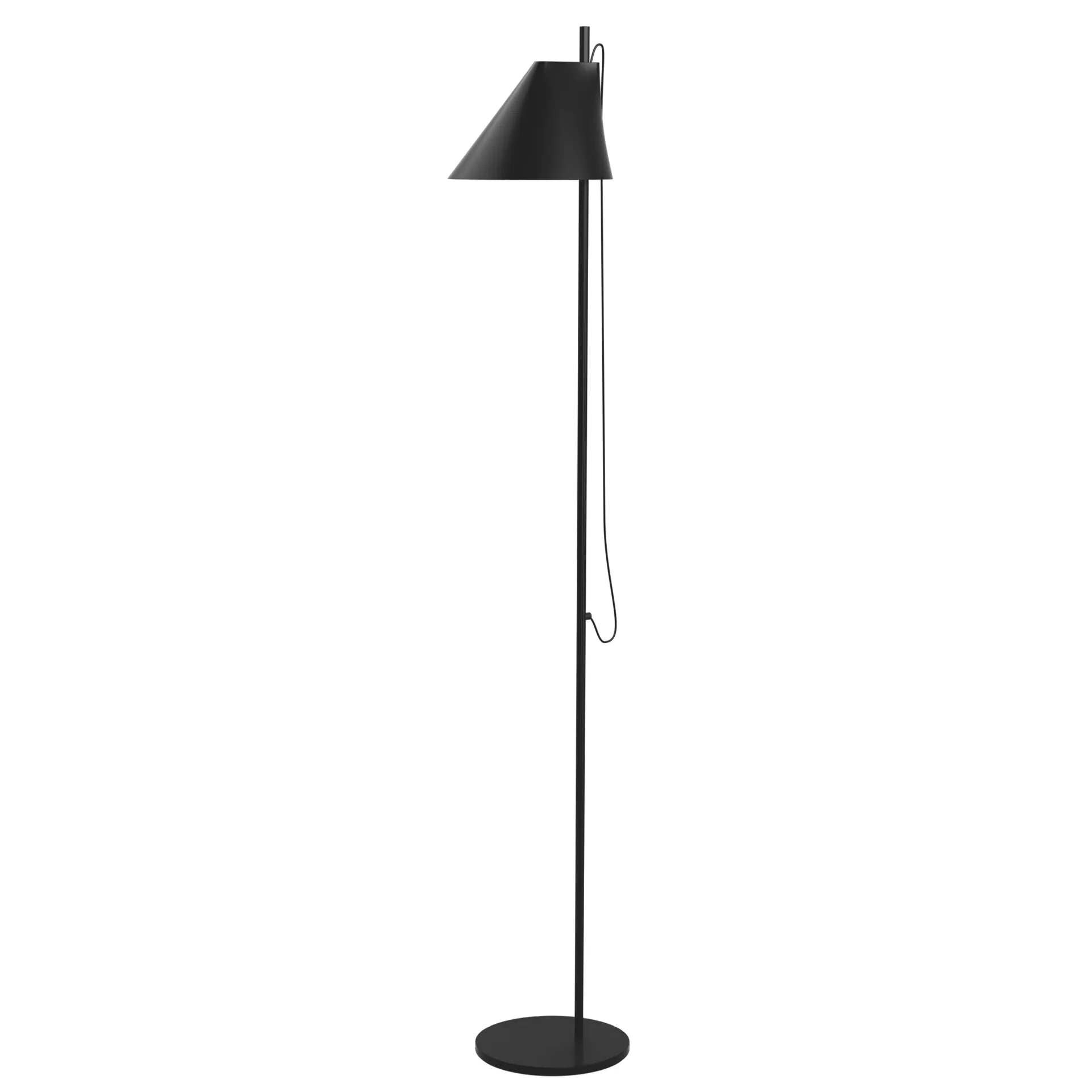 Yuh vloerlamp, Zwart Louis Poulsen