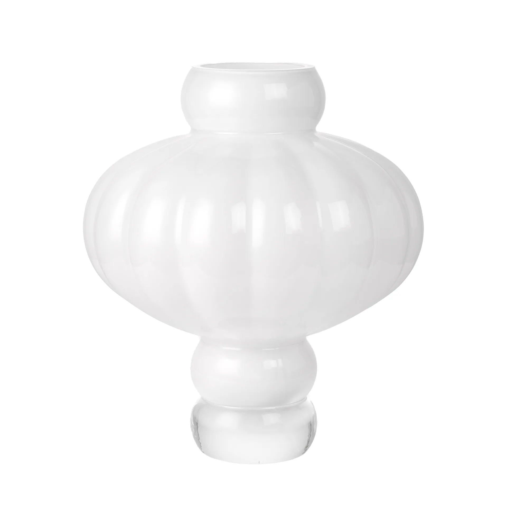 Balloon 08 vaas 30 cm, Opal White Louise Roe