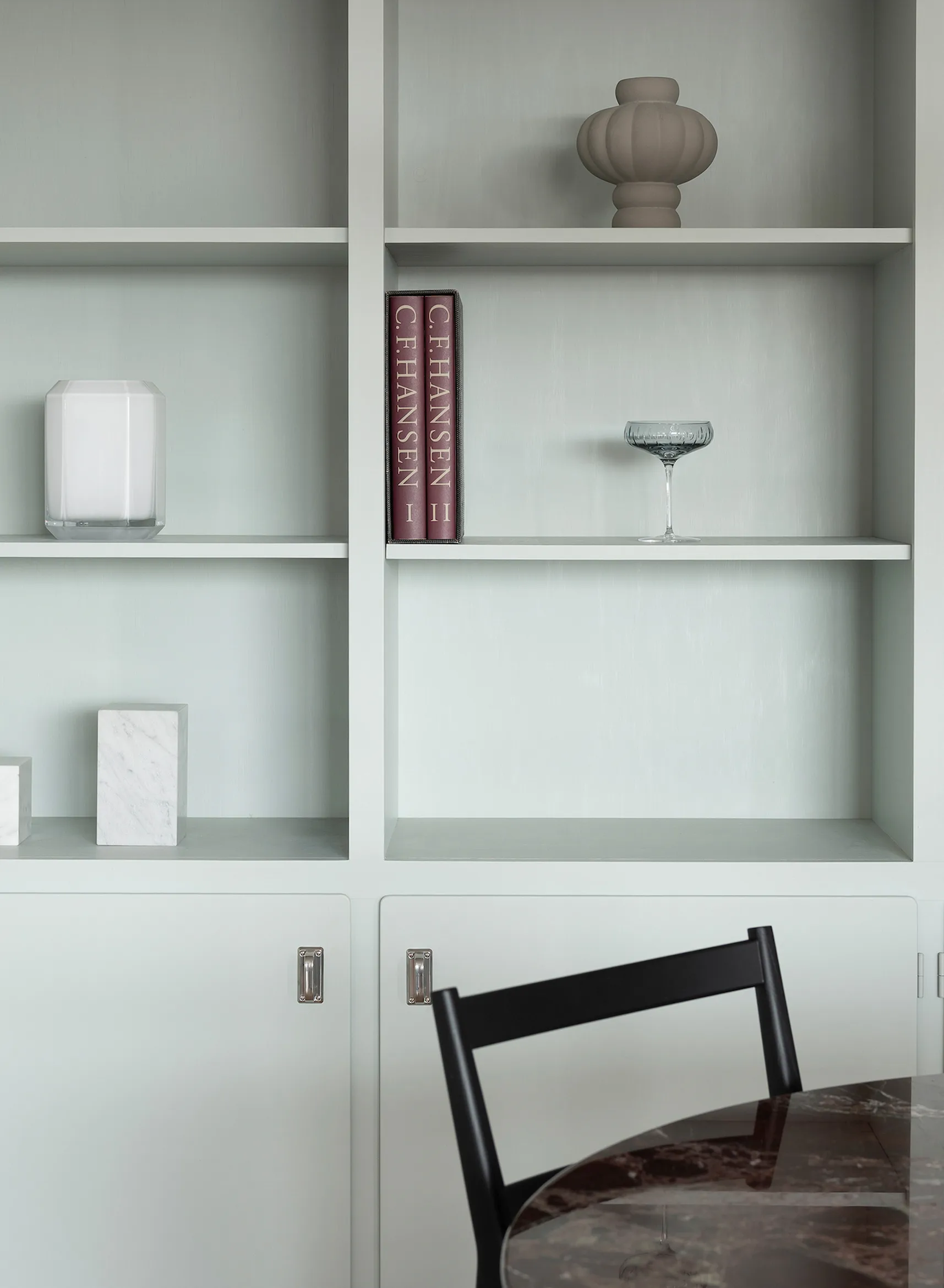 Balloon vaas 20 cm, Sanded Grey Louise Roe