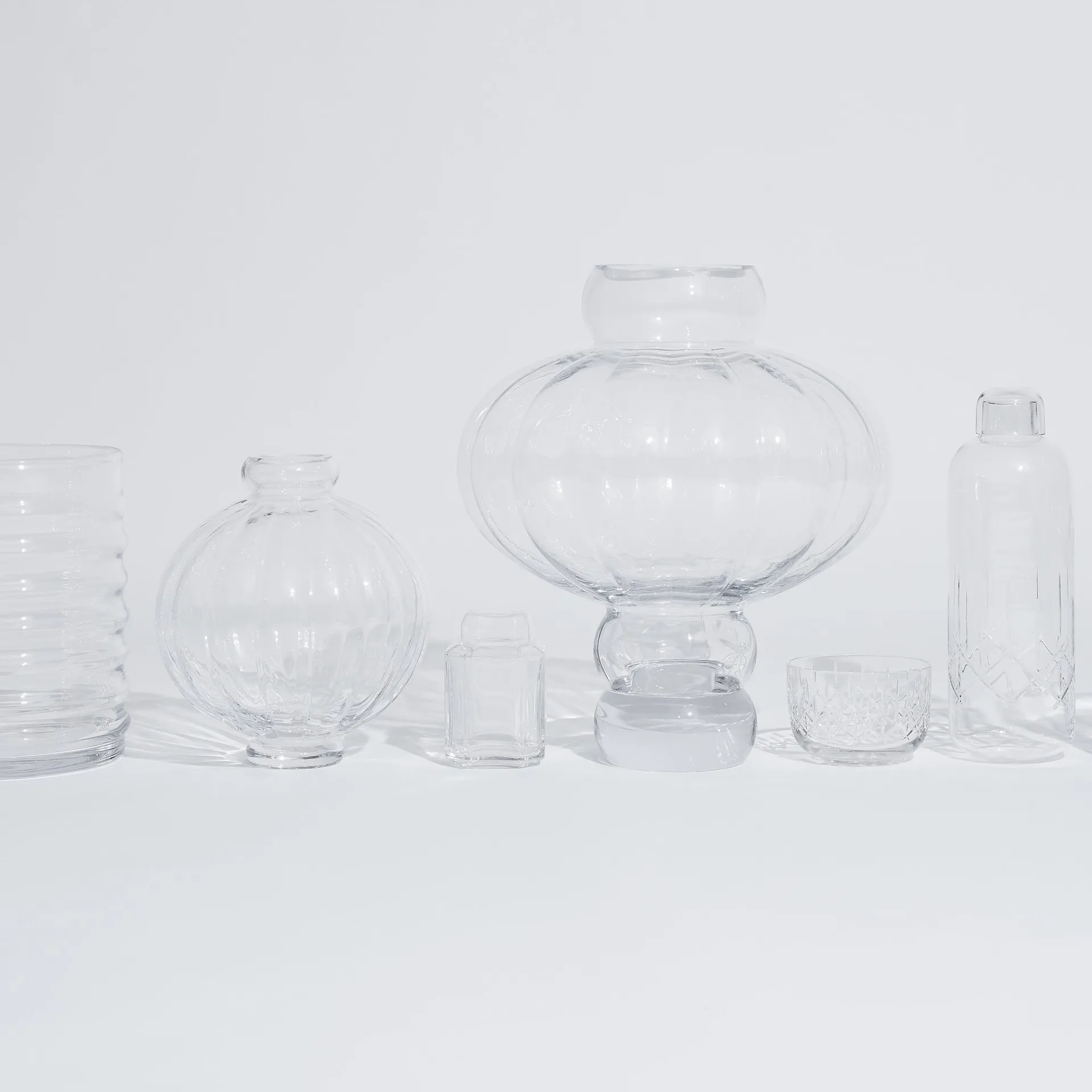 Balloon vaas 25 cm, Helder Louise Roe