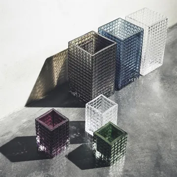 City Hurricane vaas - Blauw - Louise Roe