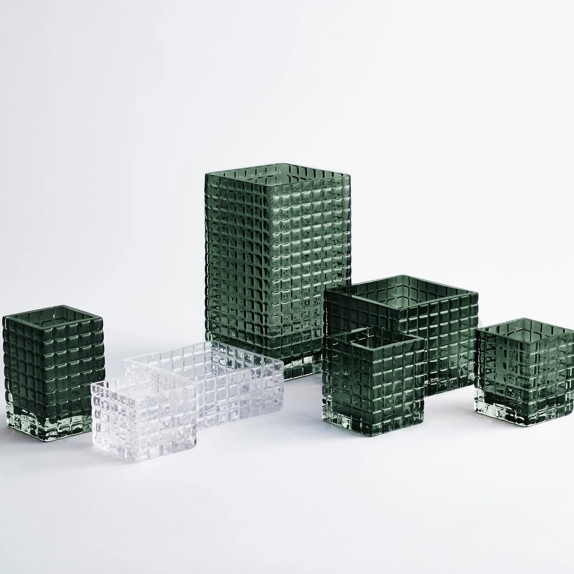 City Hurricane vaas, groen Louise Roe