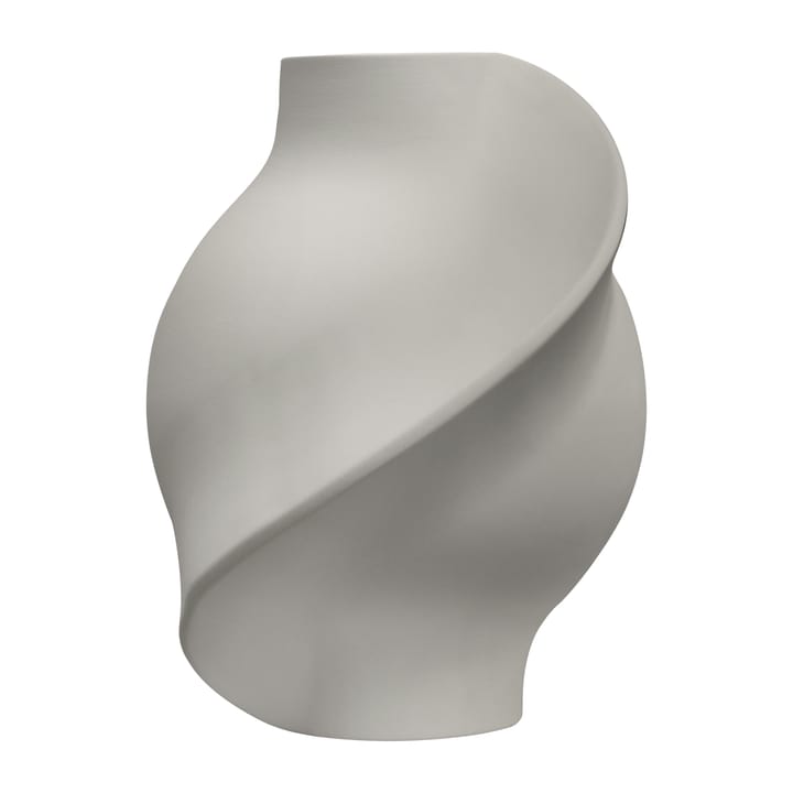 Pirout vaas 01 22 cm - Sanded Grey - Louise Roe Copenhagen