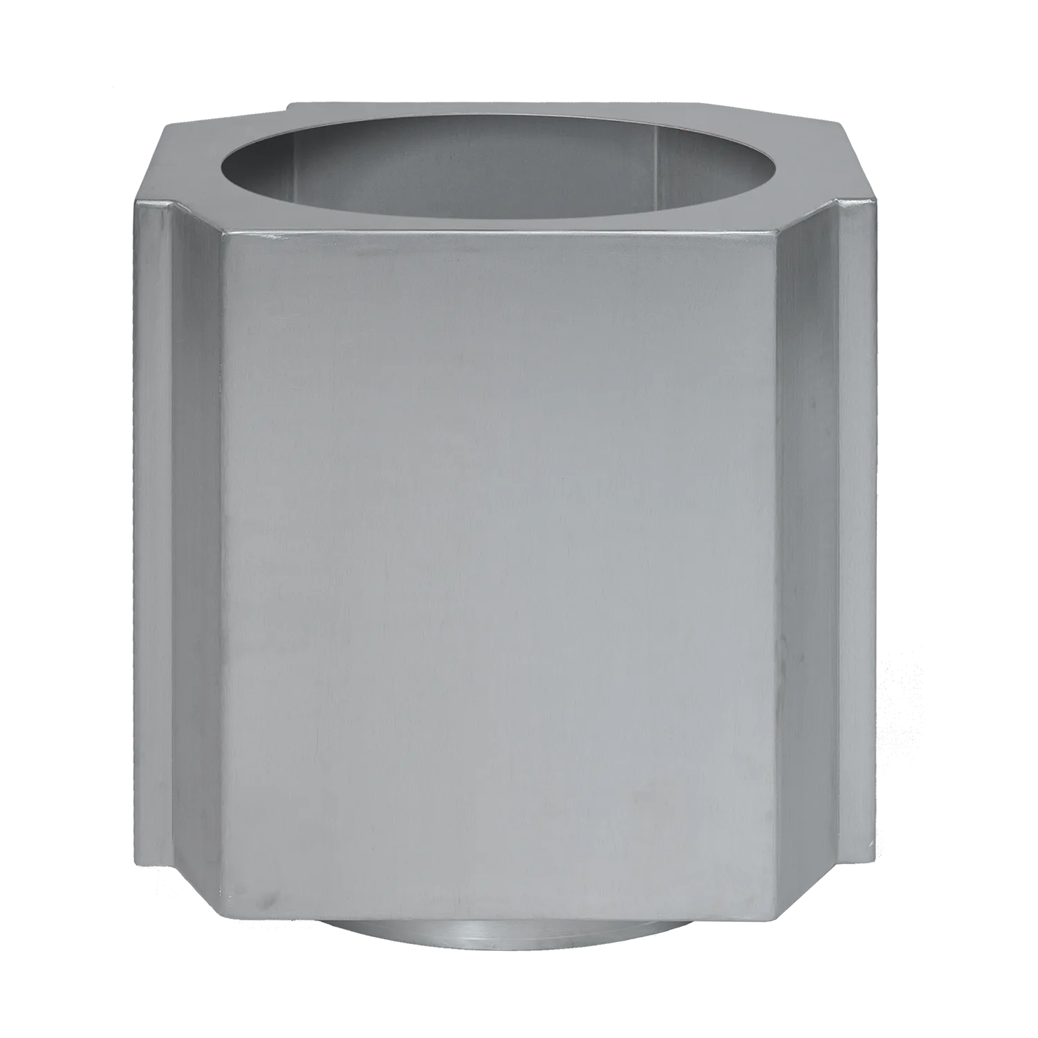 Funki pot M 40 cm, Brushed Aluminium Louise Roe