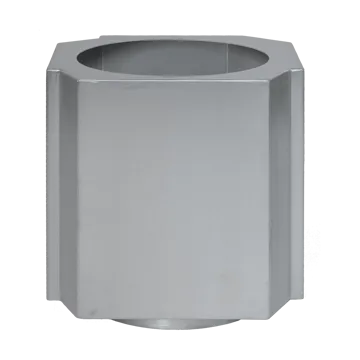 Funki pot M 40 cm - Brushed Aluminium - Louise Roe