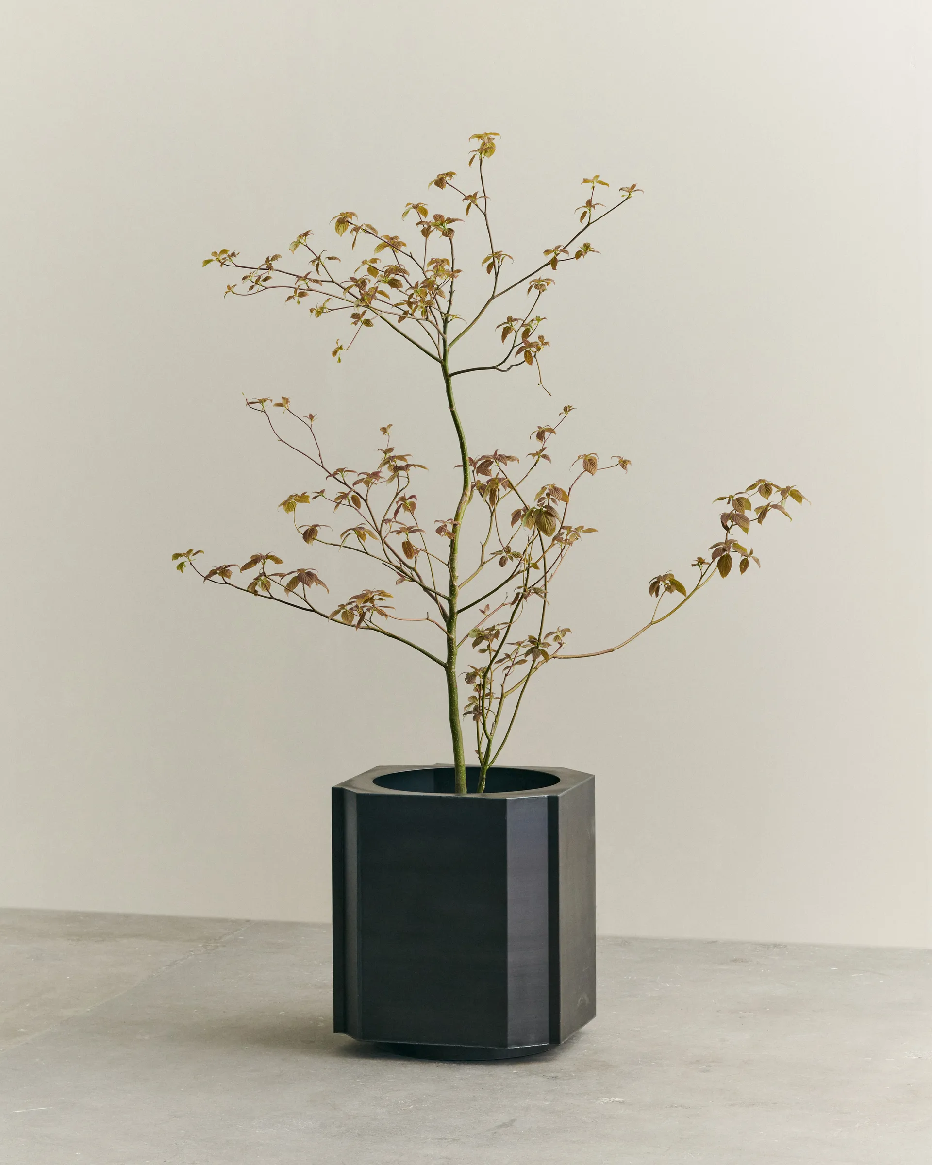 Funki pot XL 70 cm, Raw Iron Louise Roe