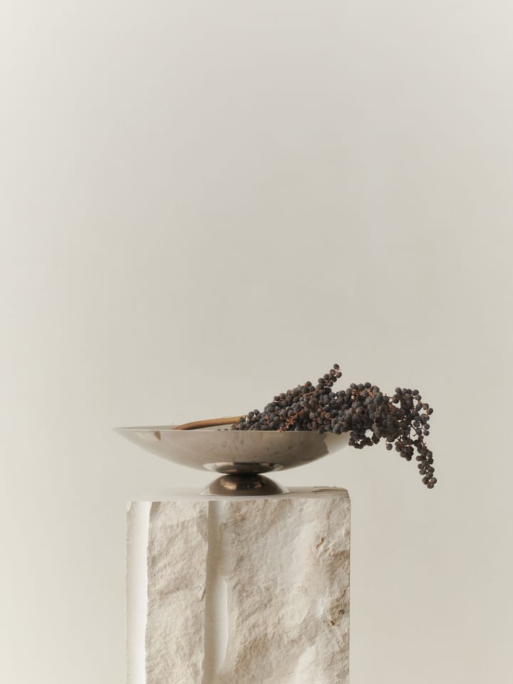 Metal grape dienblad Ø36 cm, Roestvrij staal Louise Roe