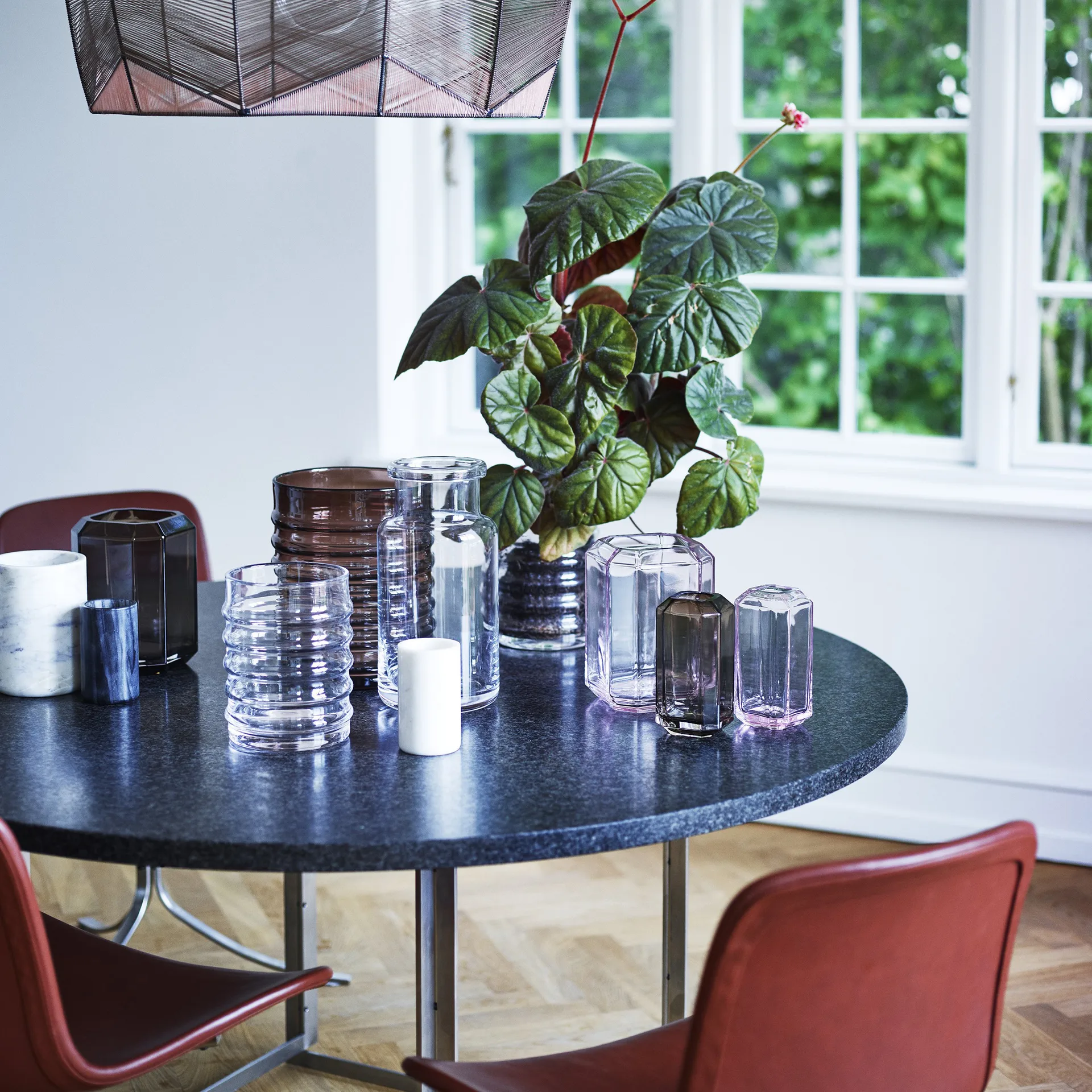 Willy vaas Ø15x19,5 cm, Helder Louise Roe