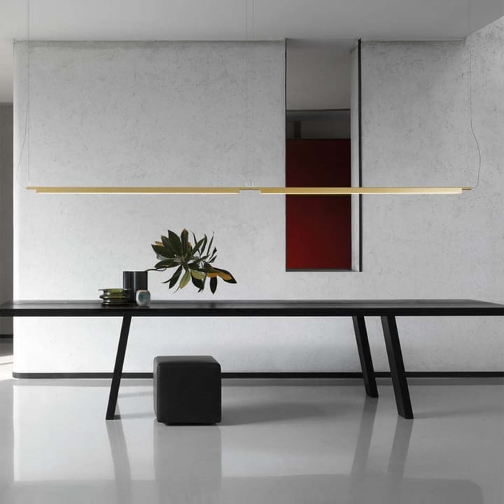 Compendium hanglamp, messing, incl. dimmer Luceplan