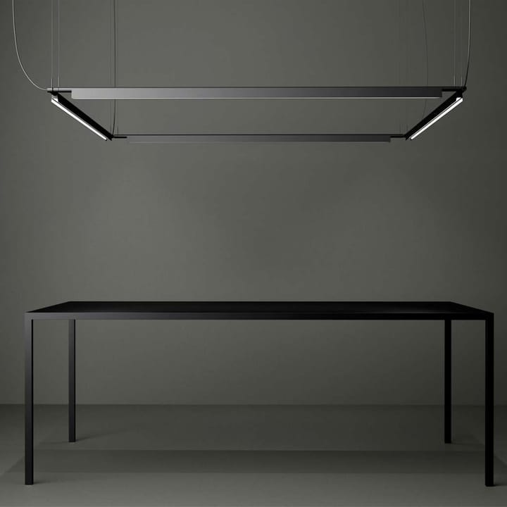 Compendium hanglamp, zwart, incl. fasedimmer Luceplan