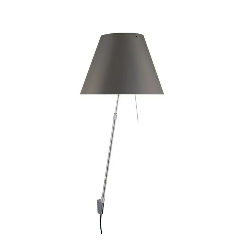 Costanza D13 a muurlamp, concrete Luceplan