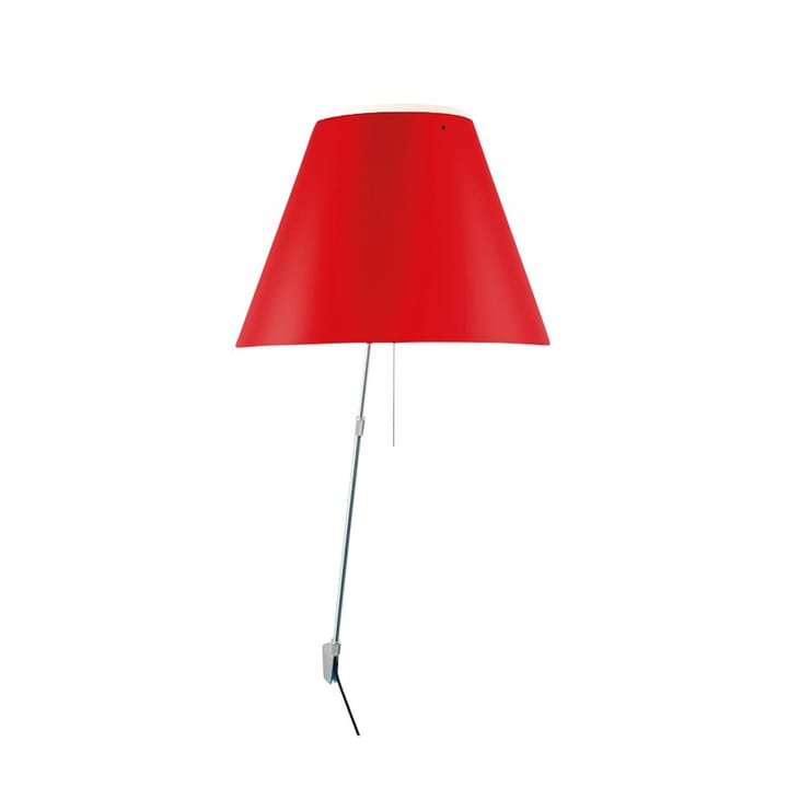 Costanza D13 a muurlamp - primary red - Luceplan