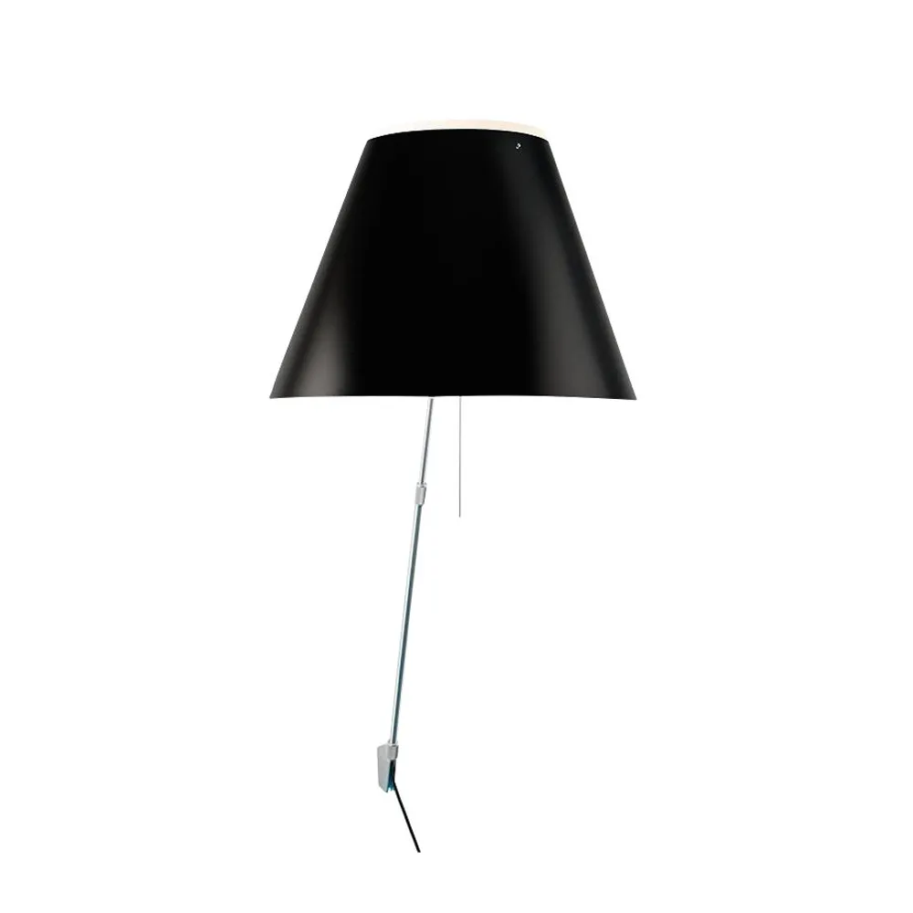 Costanza D13 a.i.f muurlamp, liquorice Luceplan