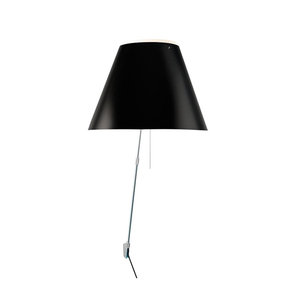 Luceplan Costanza D13 a.i.f muurlamp liquorice | Scandinavisch Interieur | Wandlampen | Zwart