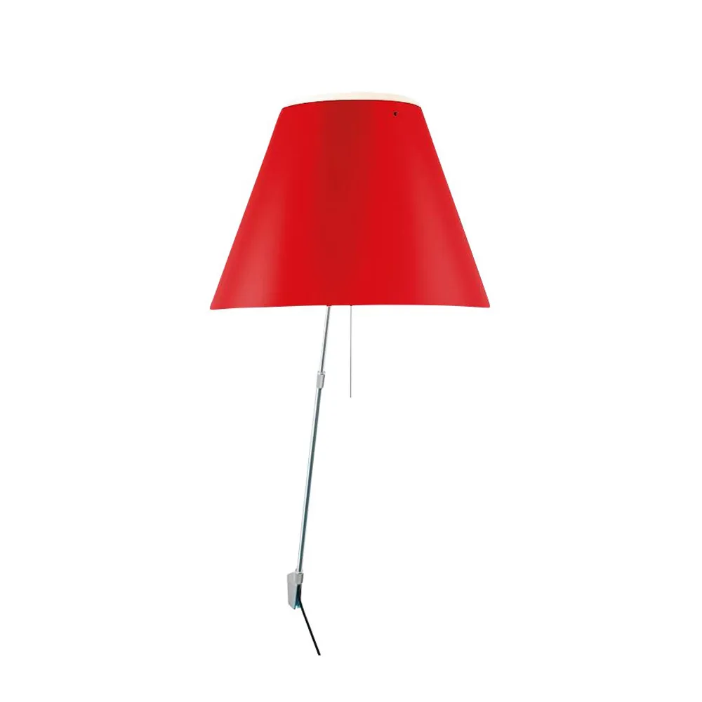 Costanza D13 a.i.f muurlamp, primary red Luceplan