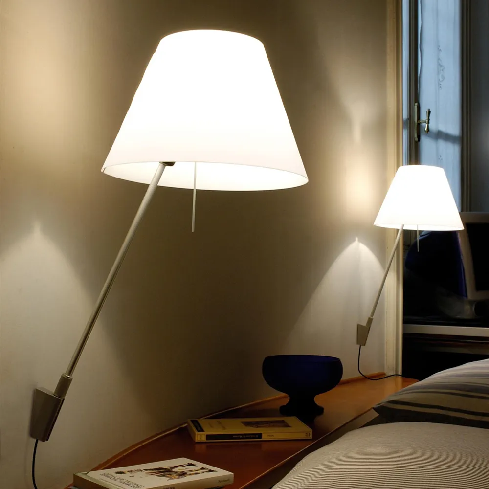 Costanza D13 a.i.f muurlamp, white Luceplan