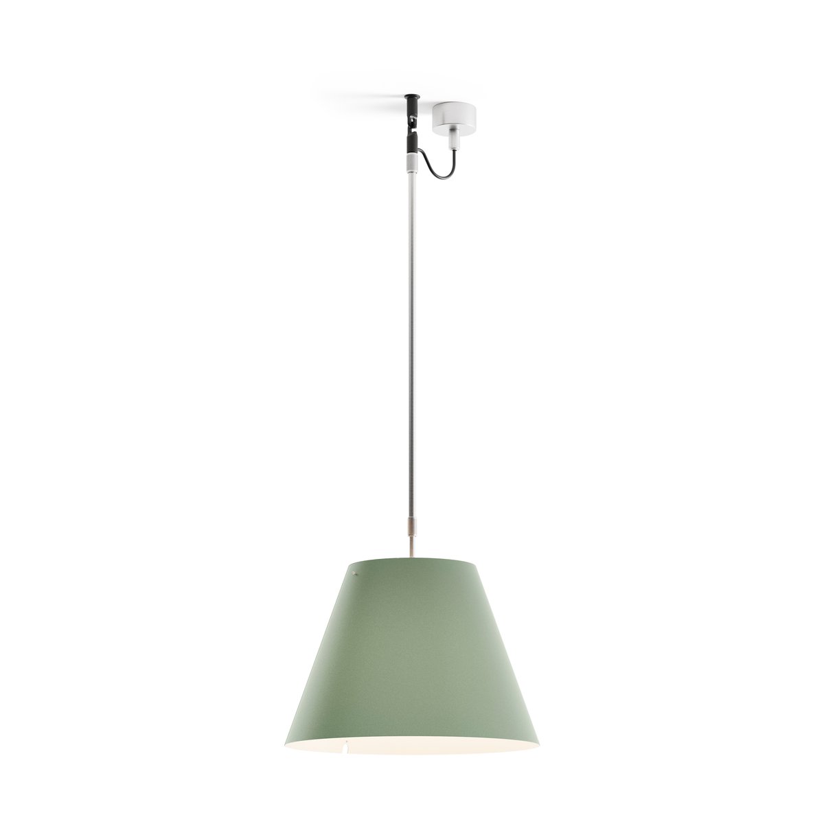 Luceplan Costanza D13 s hanglamp comfort green