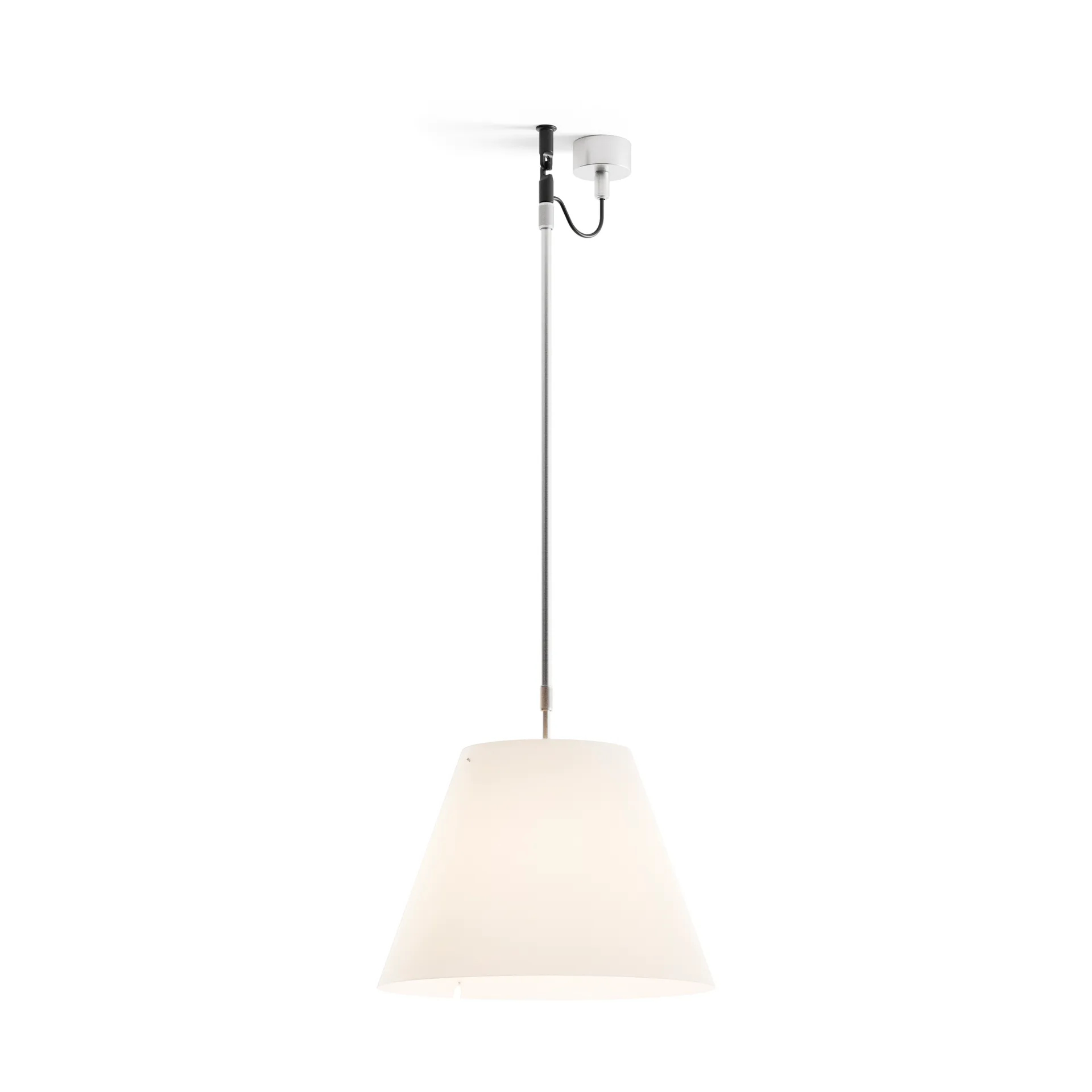 Costanza D13 s hanglamp, white Luceplan