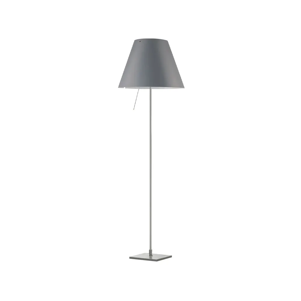 Costanza D13 t.i.f. vloerlamp, concrete Luceplan