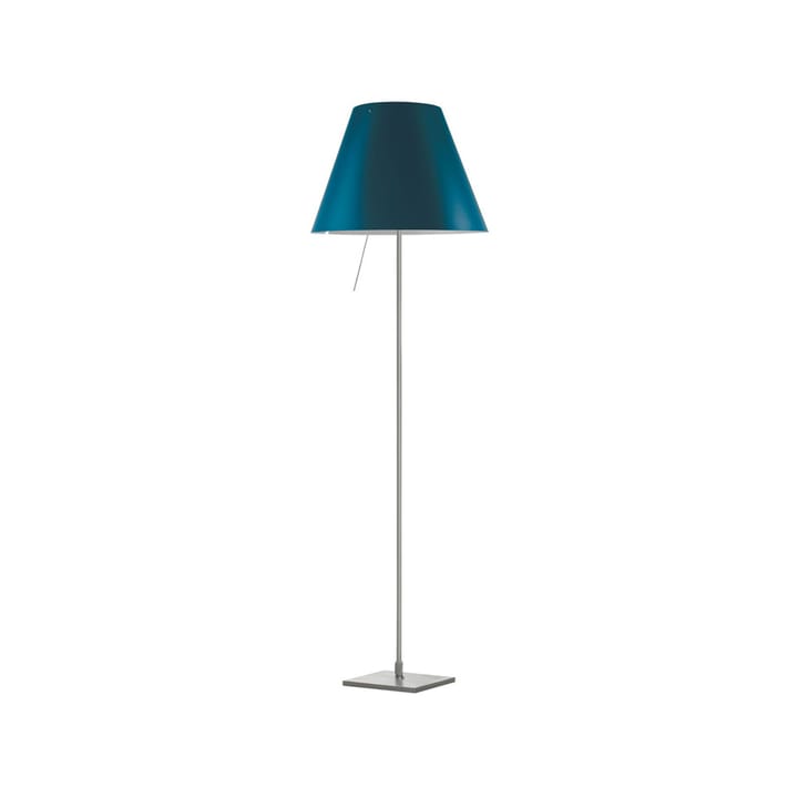 Costanza D13 t.i.f. vloerlamp - petroleum blue - Luceplan