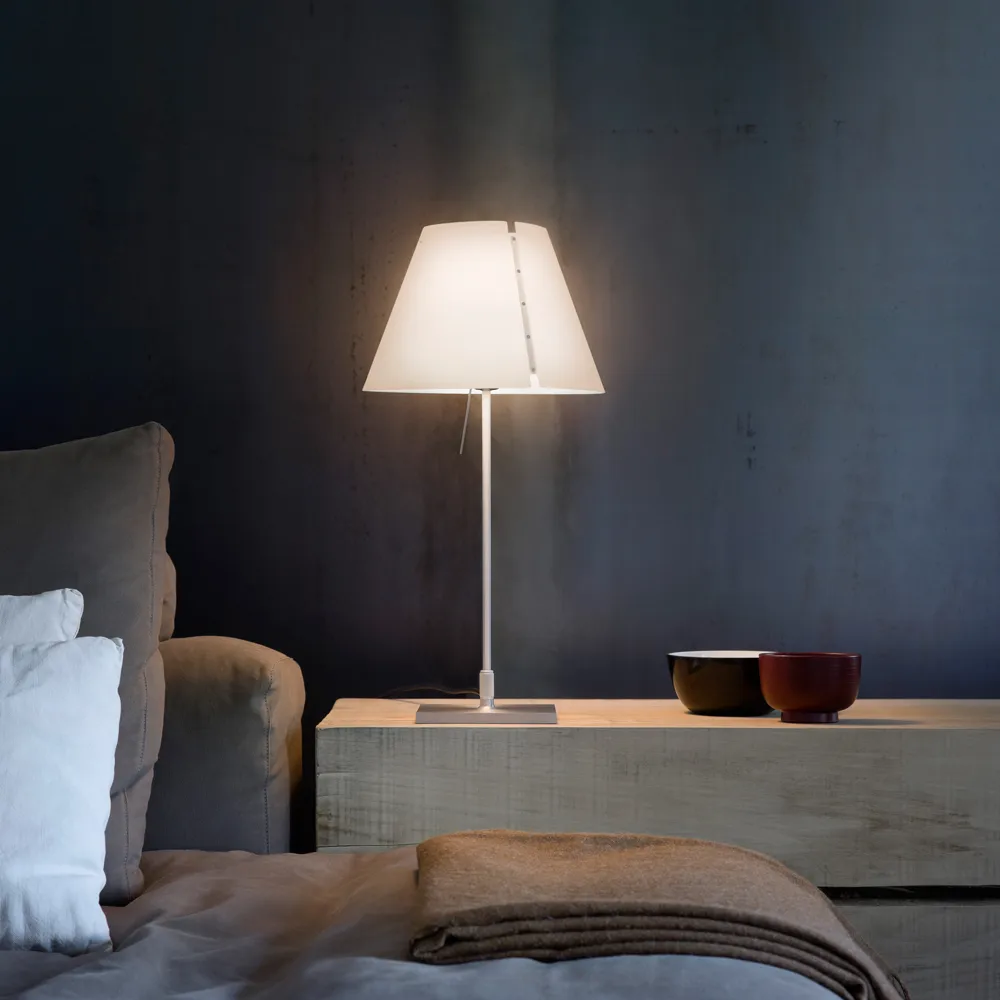 Costanza D13c tafellamp, wit Luceplan