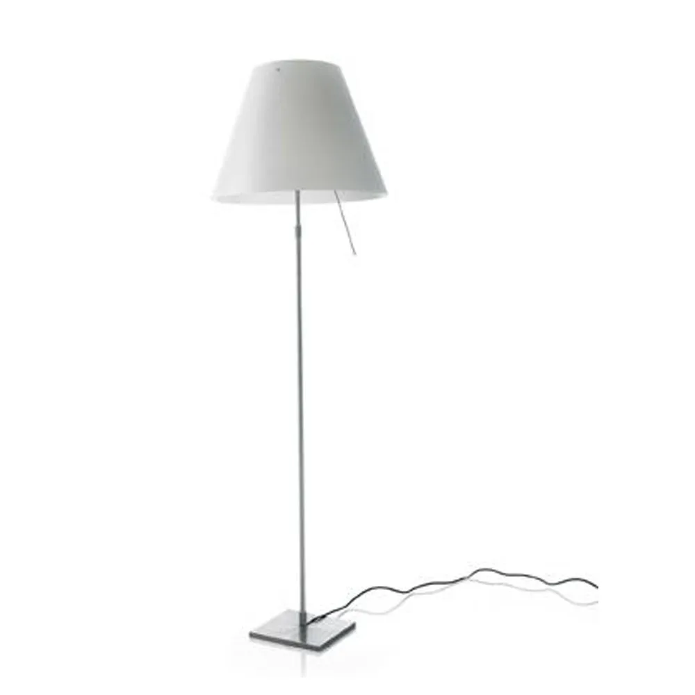 Costanza D13t.c vloerlamp, wit Luceplan
