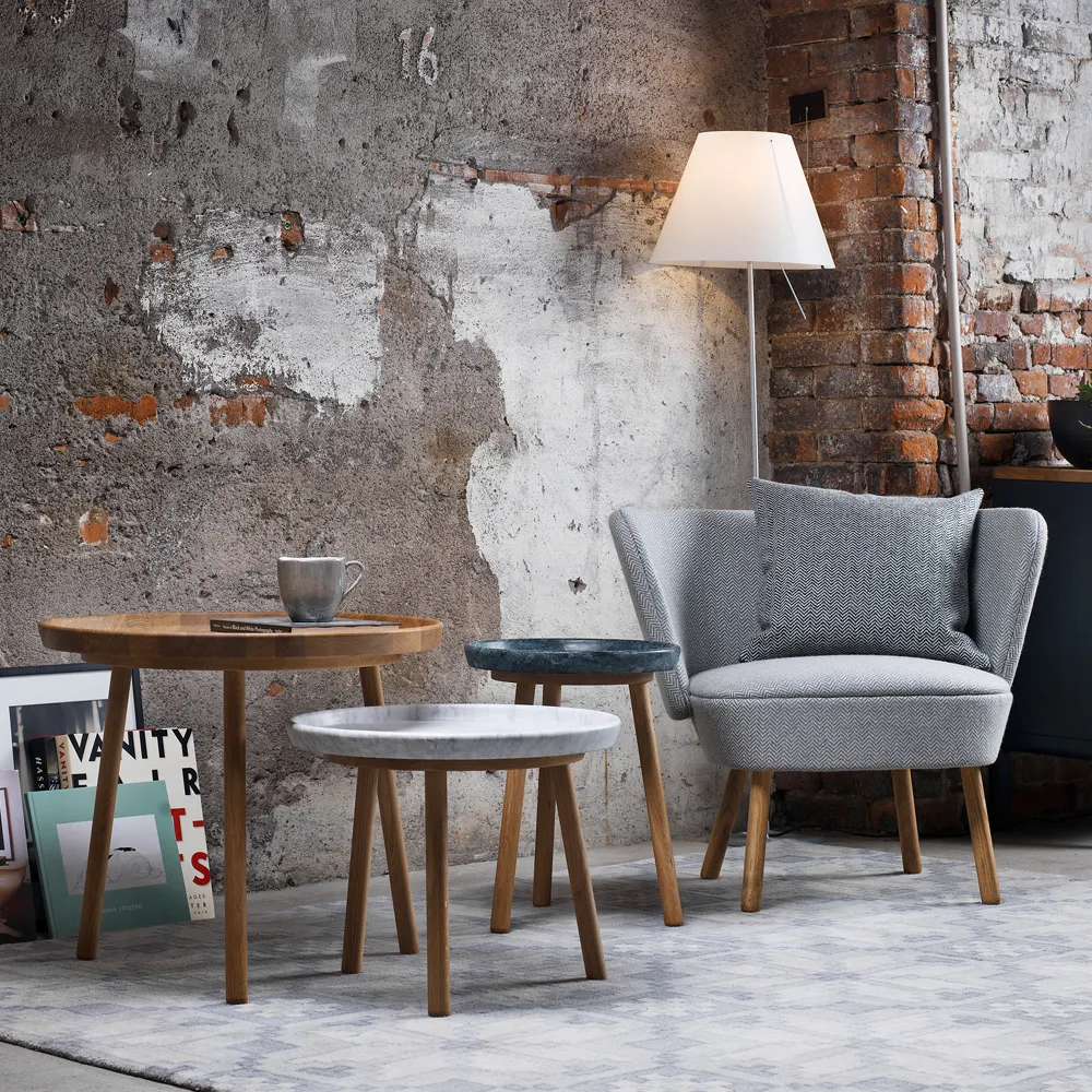 Costanza D13t.c vloerlamp, wit Luceplan