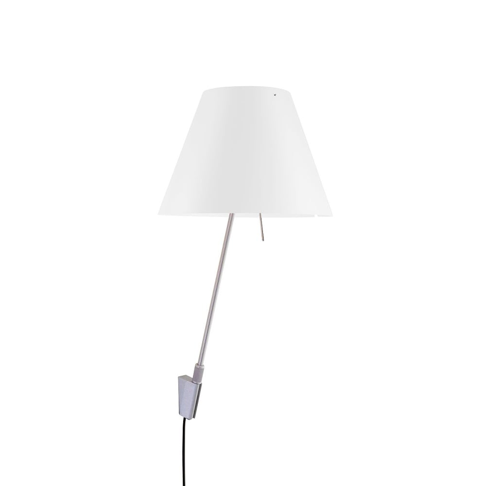 Luceplan Costanzina D13 a.pi muurlamp wit, on-off switch