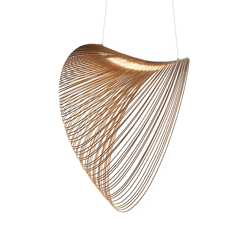 Illan hanglamp, birch, ø100cm Luceplan