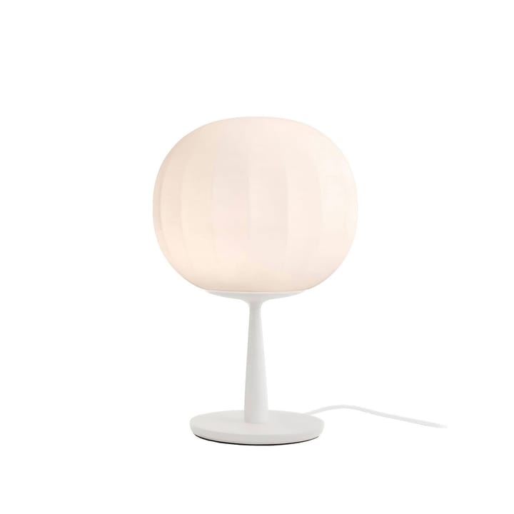 Lita tafellamp, ø18 cm, wit onderstel Luceplan