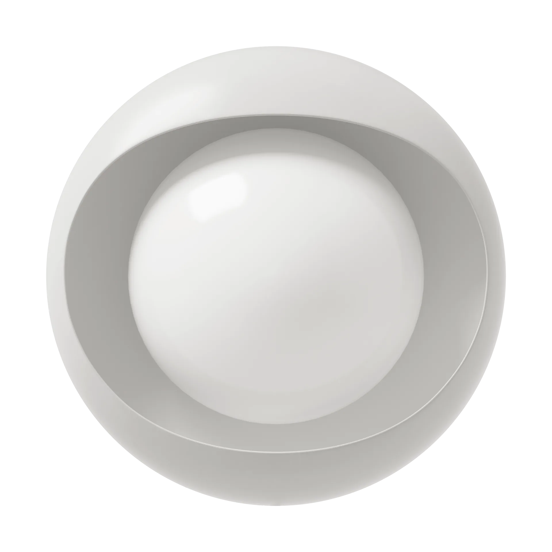 Cornea 220 wandlamp, White LYFA