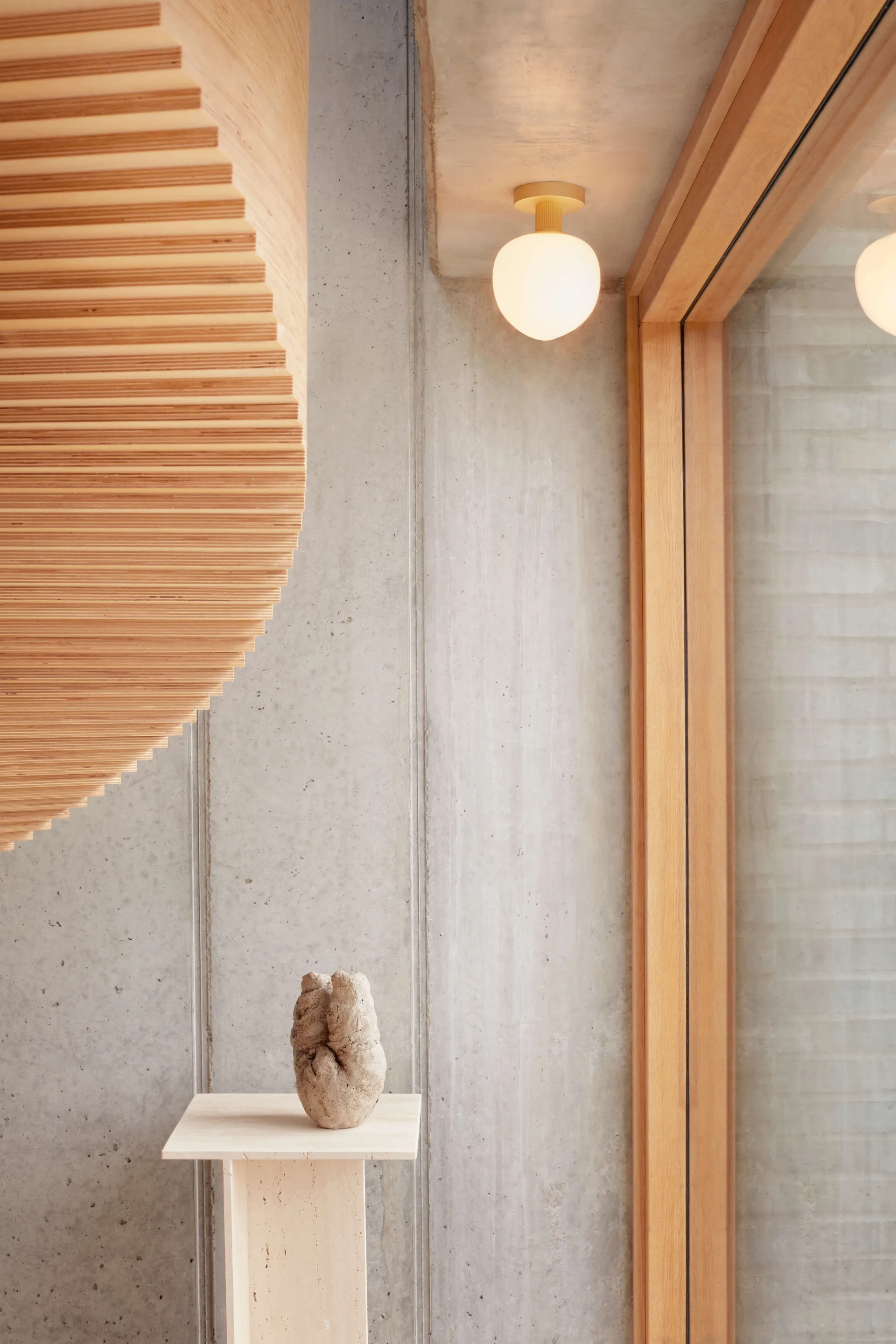 Memoir 120 plafondlamp, Brass LYFA