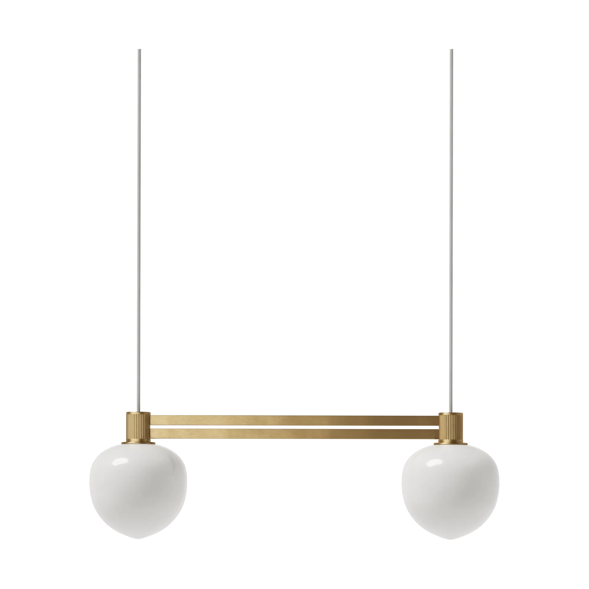 Memoir II Side By Side 120 hanglamp, Brass LYFA