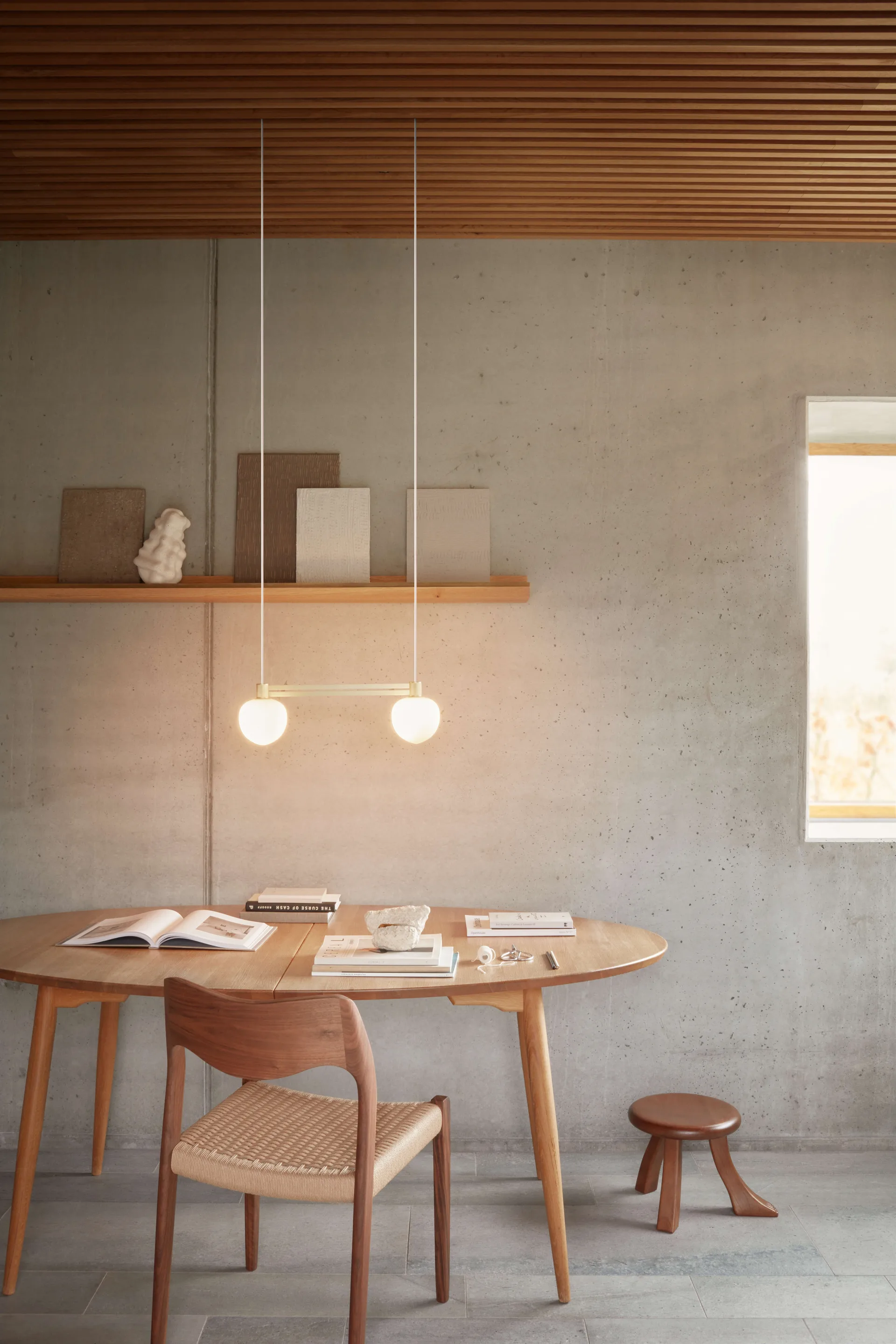 Memoir II Side By Side 120 hanglamp, Brass LYFA