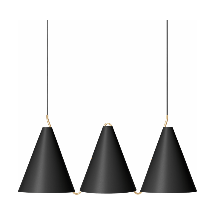 Mosaik III Side by Side 250 hanglamp - Black - LYFA