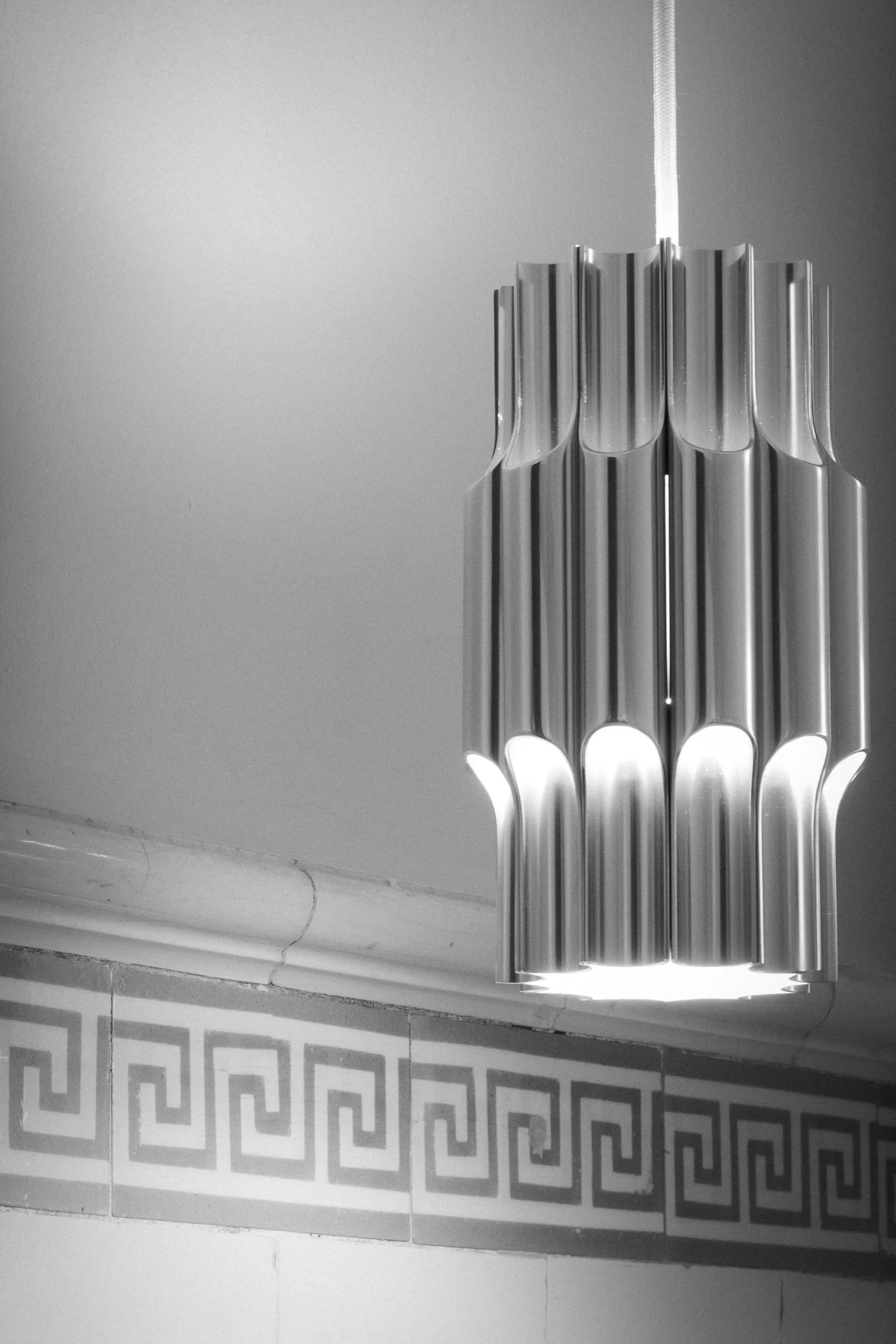 Pan 120 hanglamp, Aluminium LYFA